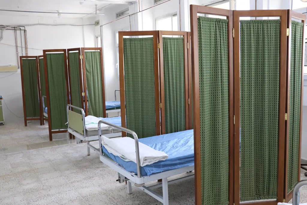 Li Nexweşxaneya Dêrikê beşeke taybet a nexweşên Koronavîrusê hate vekirin