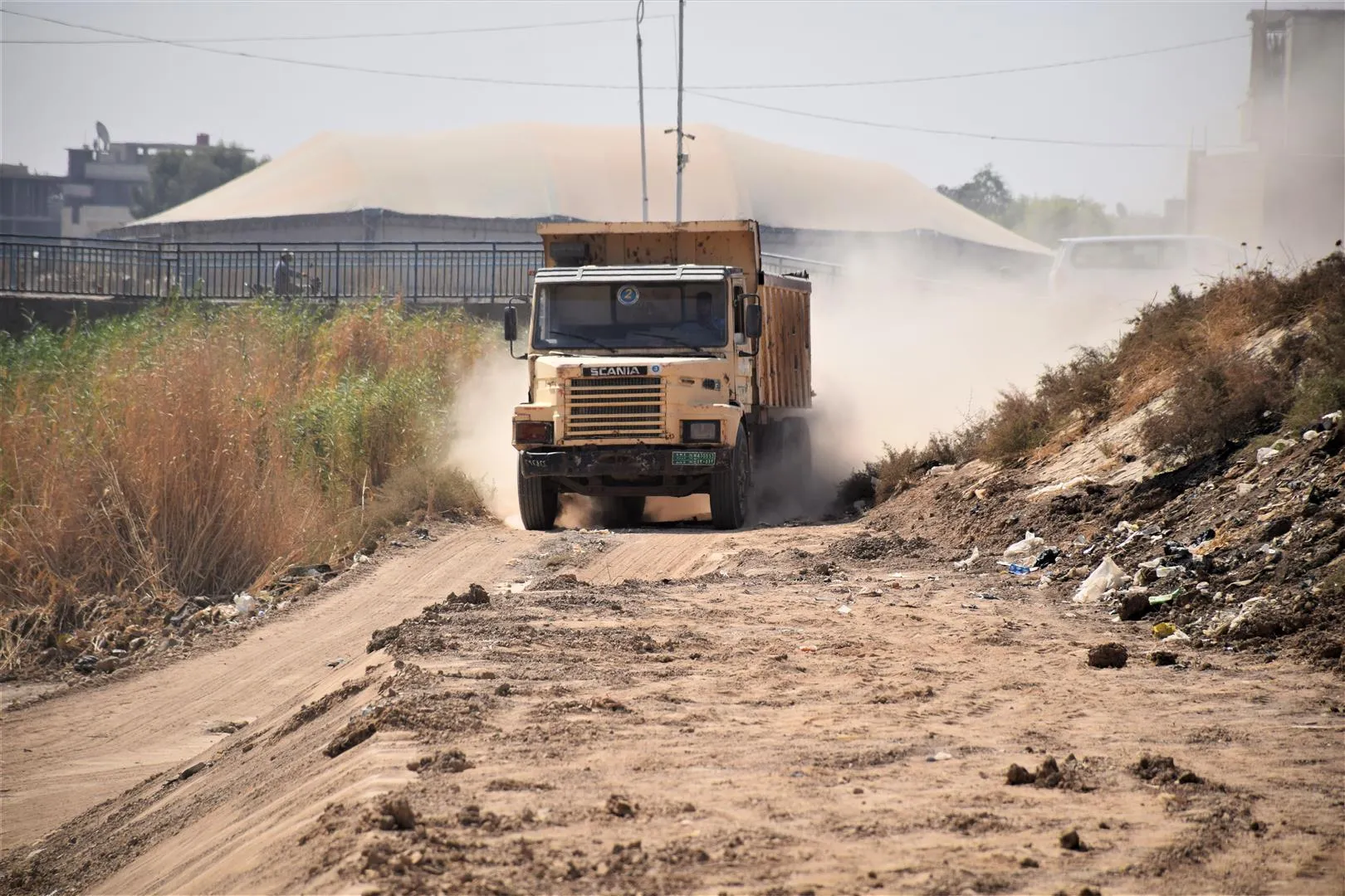 Şaredariya Hesekê dest bi paqijkirina çemê Ceqceqê kir