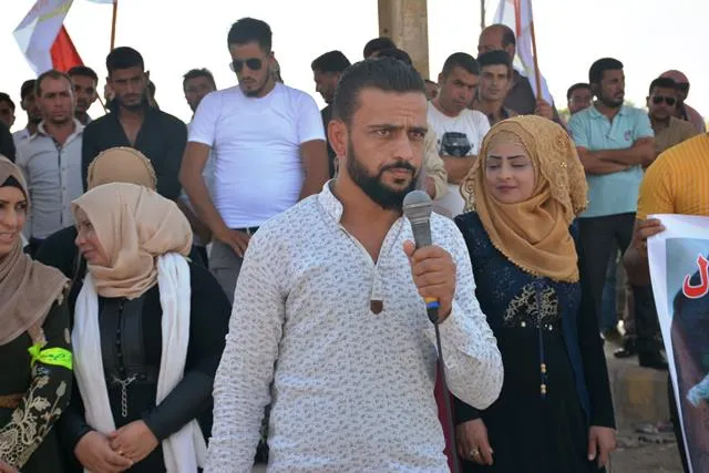 Gel li dijî dagirkeriyê li qadan bûn