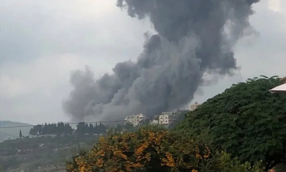 Teqîna li Eyn Qana di depoya çekan a Hizbullah de bû