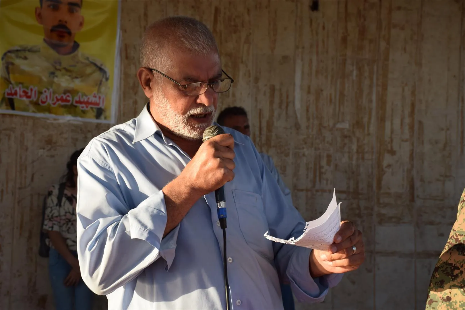 Şêniyên Hesekê di merasîma oxirkirina şehîd Umran de soza şopandina rêya şehîdan da