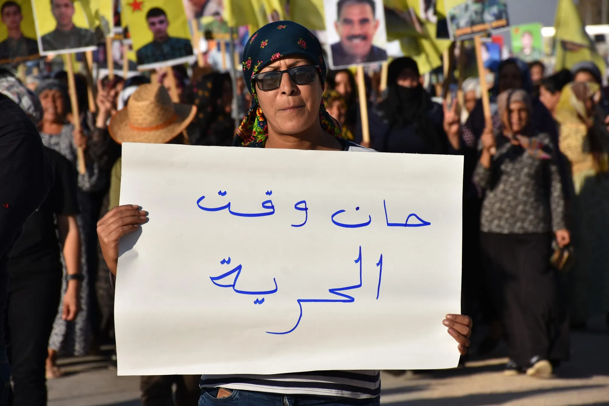 Şêniyên Efrînê piştgirî dane pêngava KCK'ê