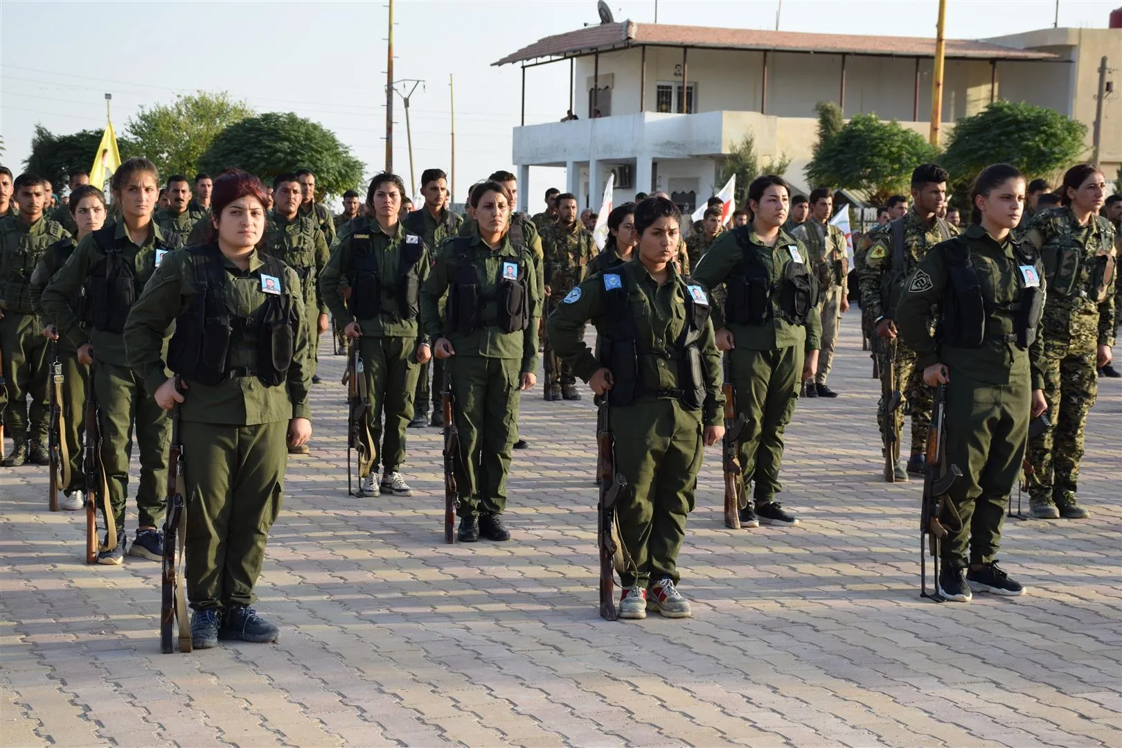 Cenazeyê şehîd El-Xelef li Hesekê hate veşartin