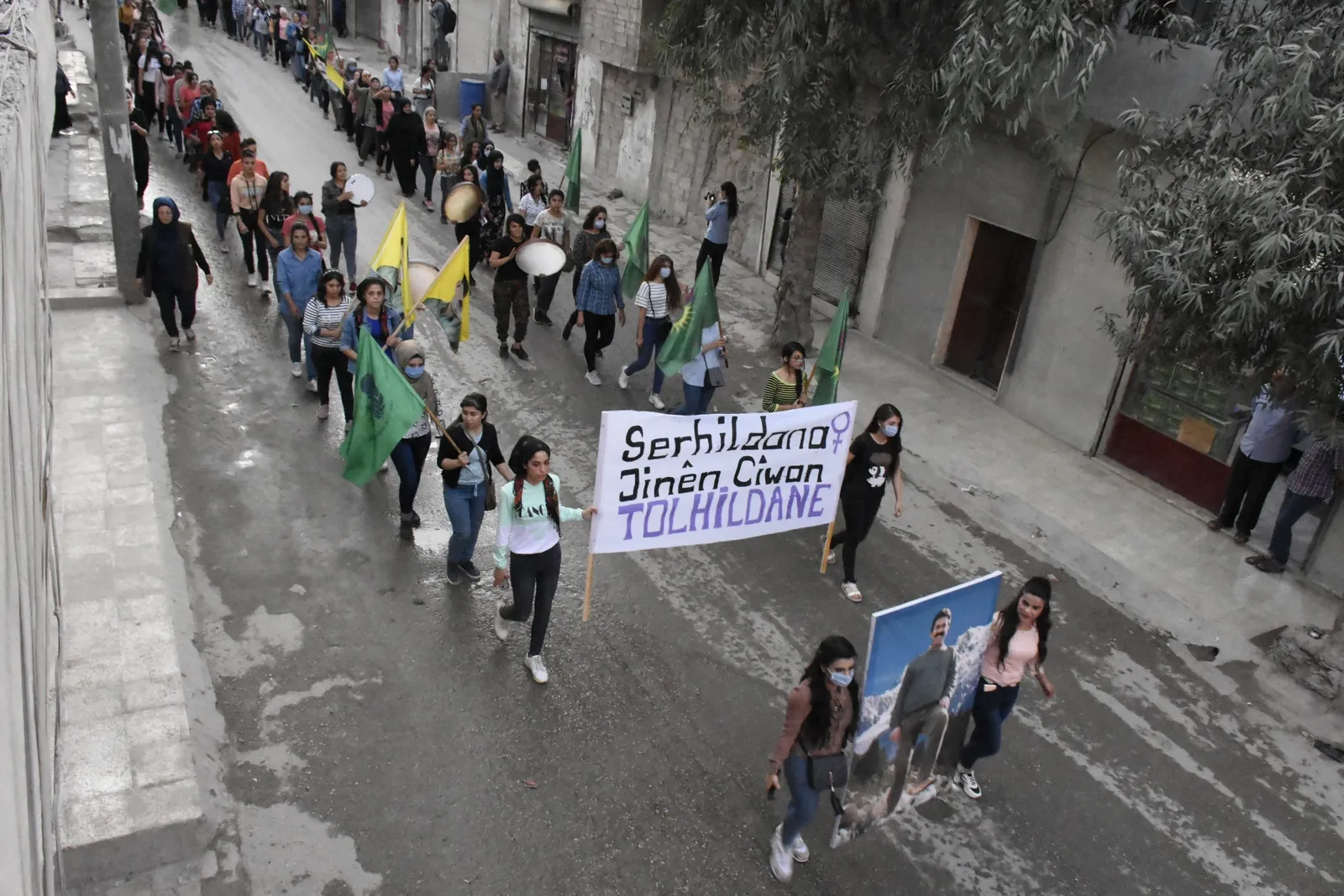 Tundiya li ser jinan li taxa Şêxmeqsûdê hate şermezarkirin