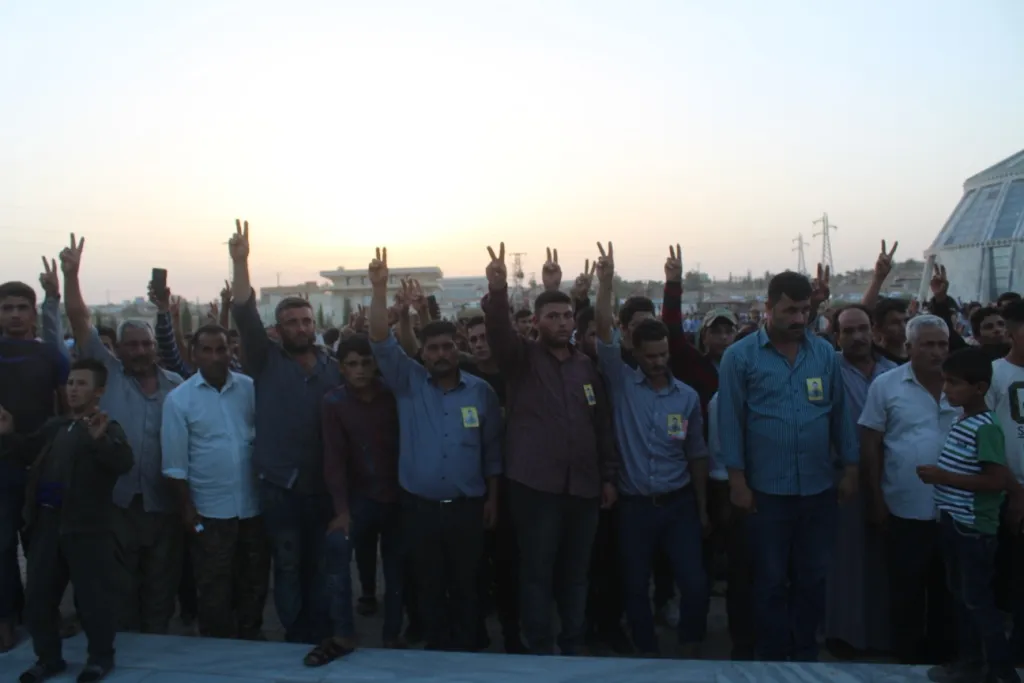 Cenazeyê şehîdê QSD'ê Belek li Kobanê hate veşartin