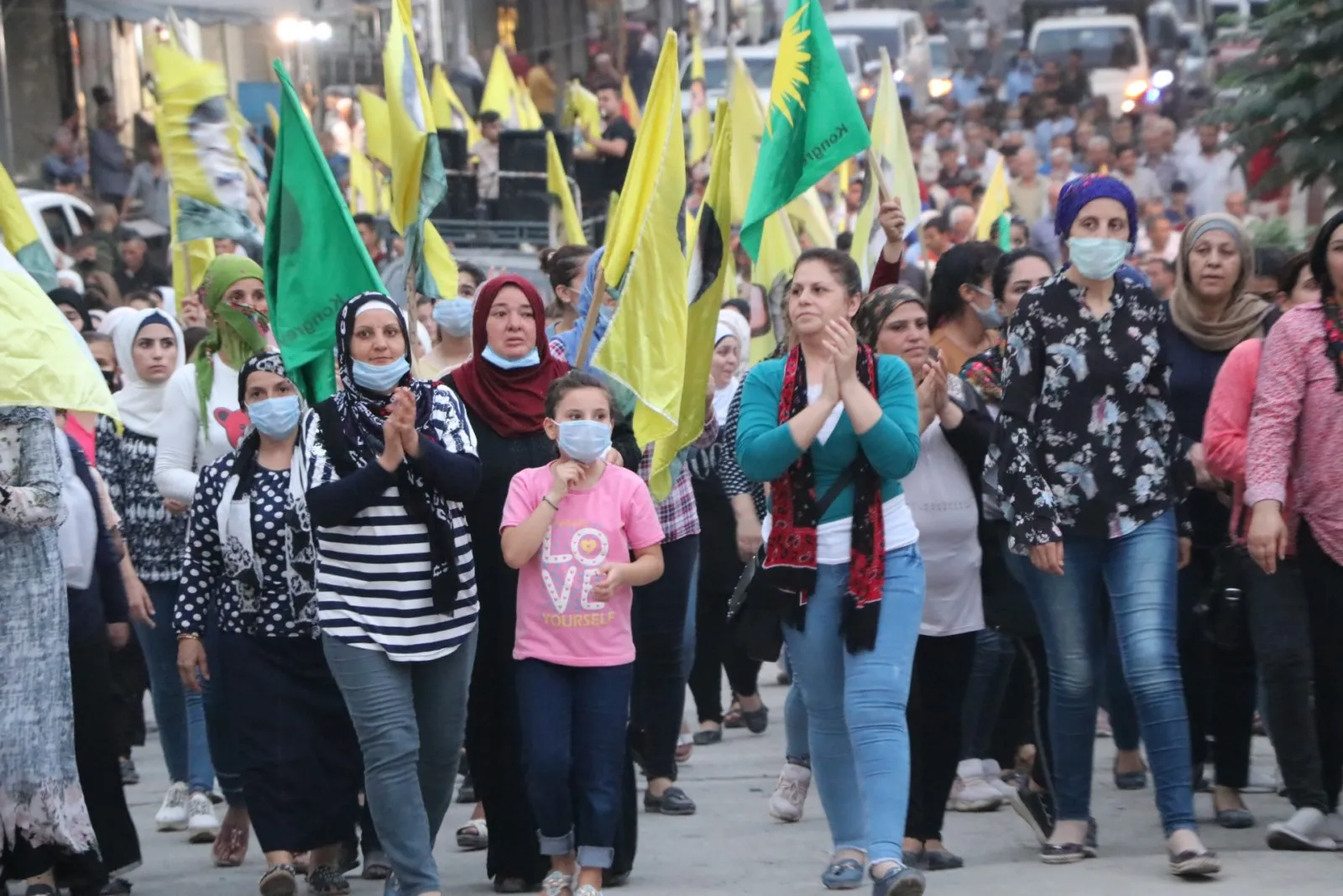 Berxwedana Heftenînê li Hesekê û Helebê hate silavkirin