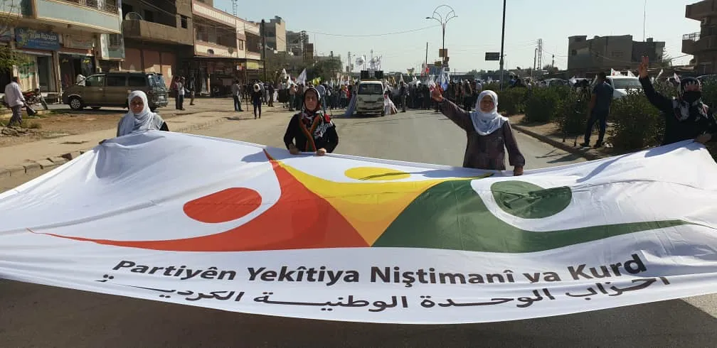 Bi hezaran ji şêniyên herêma Cizîrê li dijî êrişên artêşa Tirk daketin qadan