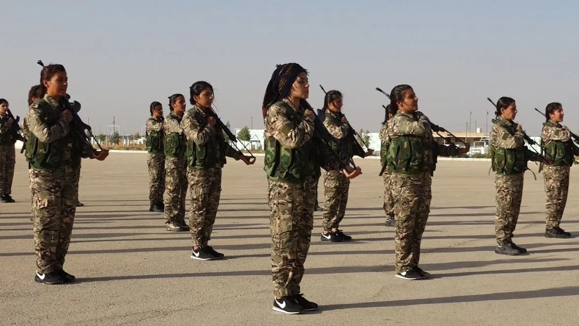 Li Hesekê dewreya erka xweparastin a jinên Kurd û Ereb hat vekirin