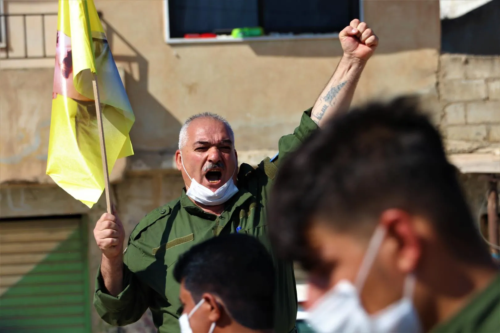 Şêniyên Til Temirê banga azadiya rêber Ocalan û rizgarkirina herêmên dagirkirî kir