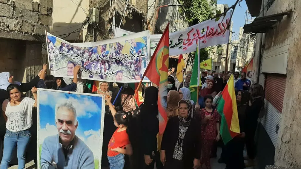 Li Şamê komploya li dijî Ocalan û êrişên dewleta Tirk hatin şermezarkirin