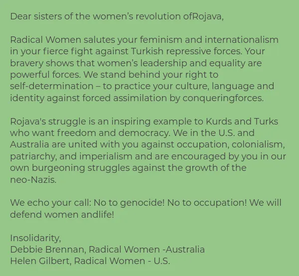 Radical Women: Em hêza xwe ji şoreşa jinê ya Rojava digirin