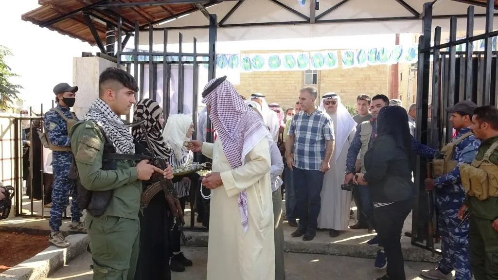 Ji bo salvegera şehîd Hevrîn …Li Reqayê baxçeyê Hevrîn Xelef hate vekirin