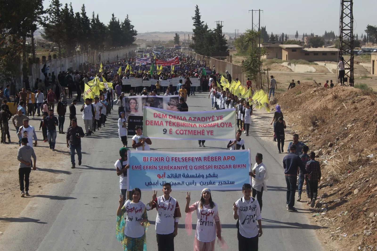 Şêniyên Efrînê: Vîna me ji komployan xurttir e