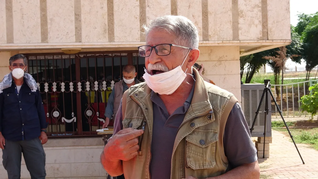 Bavê du cangoriyên azadiyê, Akdax li goristana Şehîd Xebat Dêrik hat oxirkirin