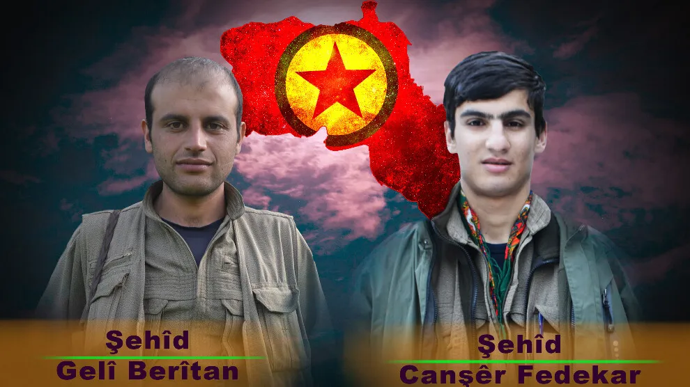 HPG’ê nasnameyên 2 şehîdan eşkere kirin