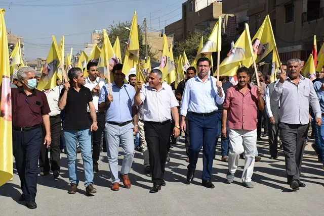 ​​​​​​​Şêniyên Qamişloyê: Rêber Ocalan sembola aştiyê ye