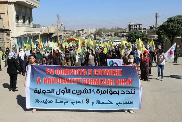 ​​​​​​​Şêniyên Qamişloyê: Rêber Ocalan sembola aştiyê ye