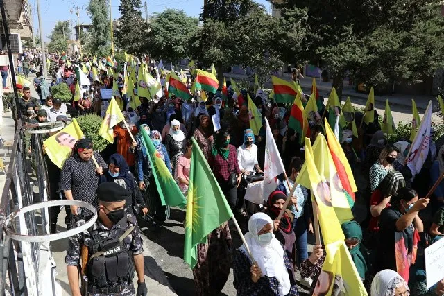 ​​​​​​​Şêniyên Qamişloyê: Rêber Ocalan sembola aştiyê ye