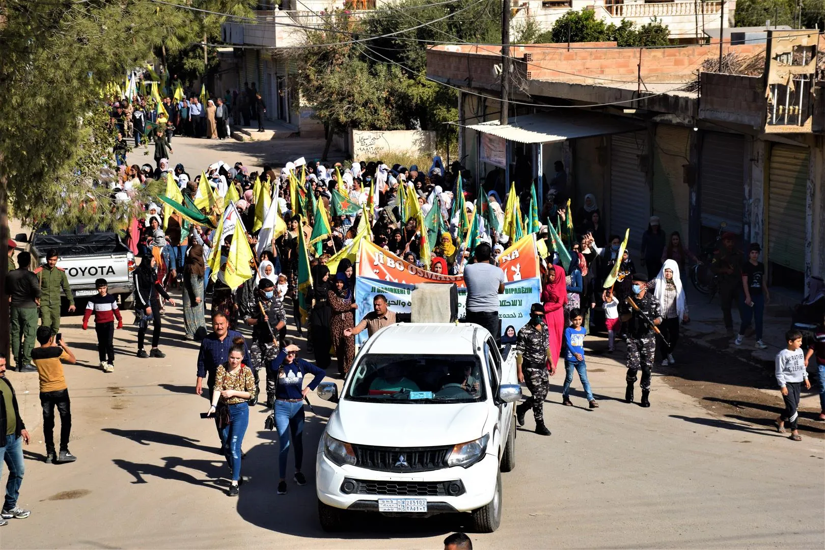 Şêniyên Bakur û Rojhilatê Sûriyê: QSD`ê li hemberî êrişên dewleta Tirk parastina me dike-HATE NÛKIRIN