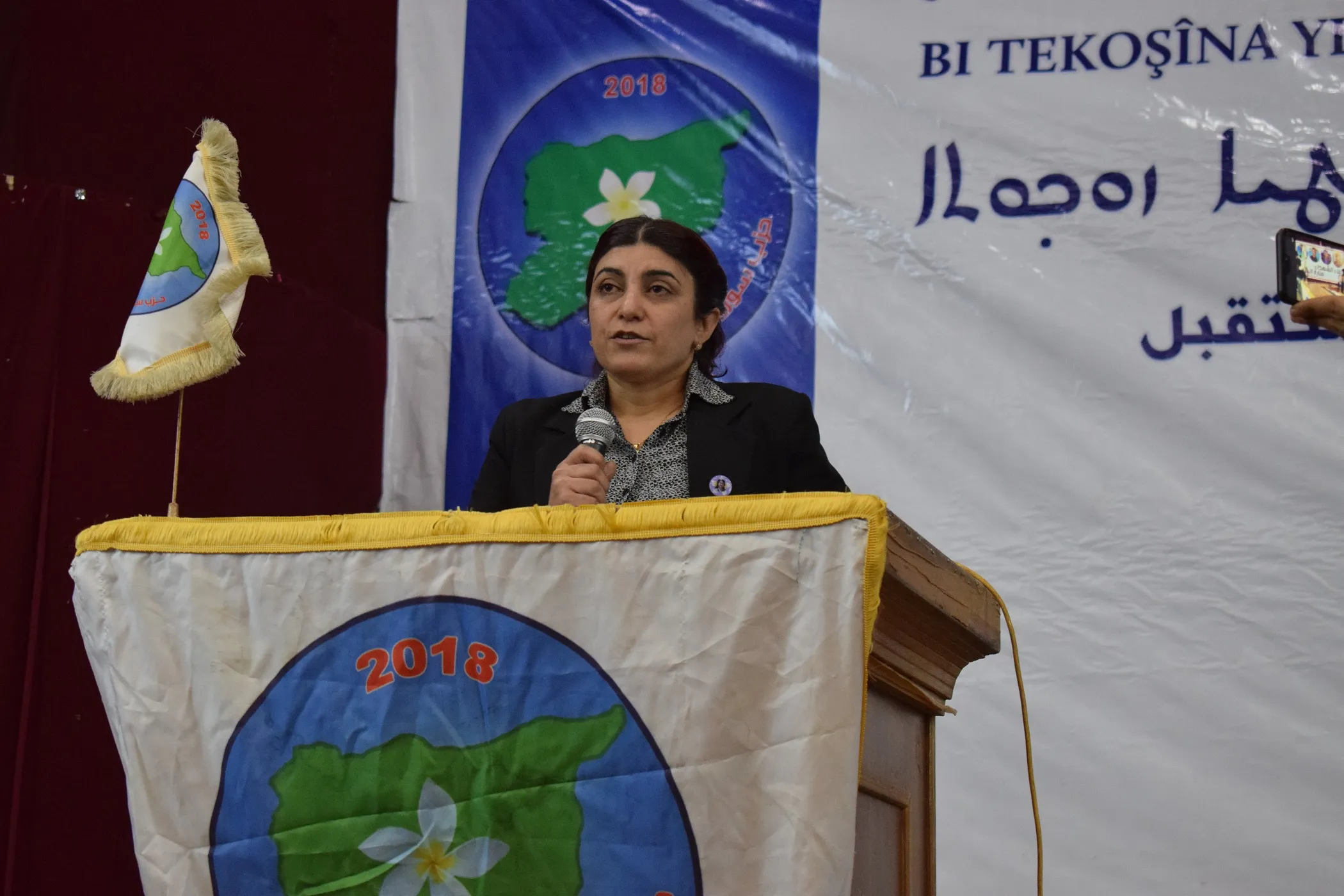 Sîham Dawûd: Rejîm û opozîsyonê Sûriye vegerand qada şerên mayînde