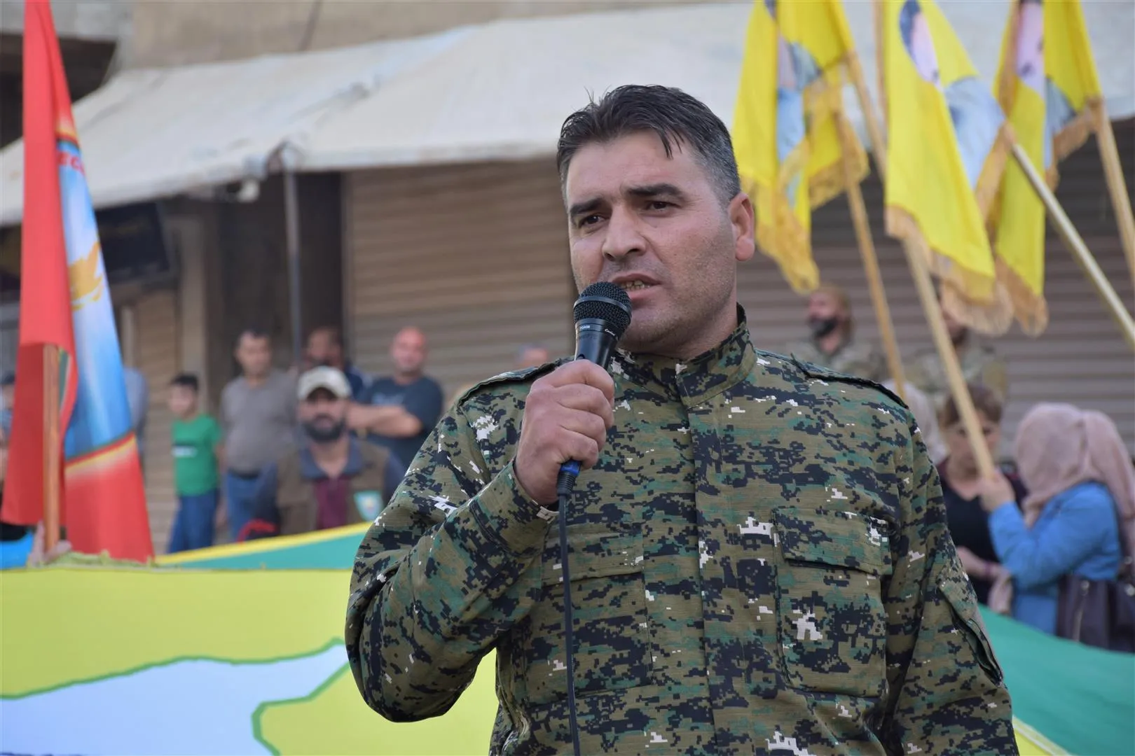 Şêniyên herêma Cizîrê: QSD'ê hêza rewa ya tekane li herêmê ye