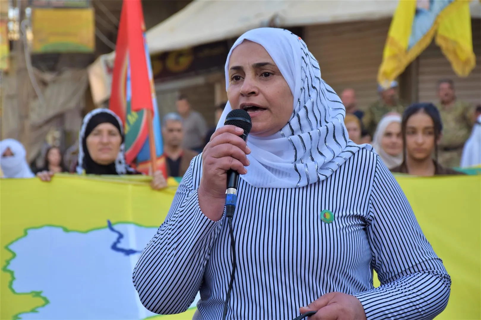Şêniyên herêma Cizîrê: QSD'ê hêza rewa ya tekane li herêmê ye