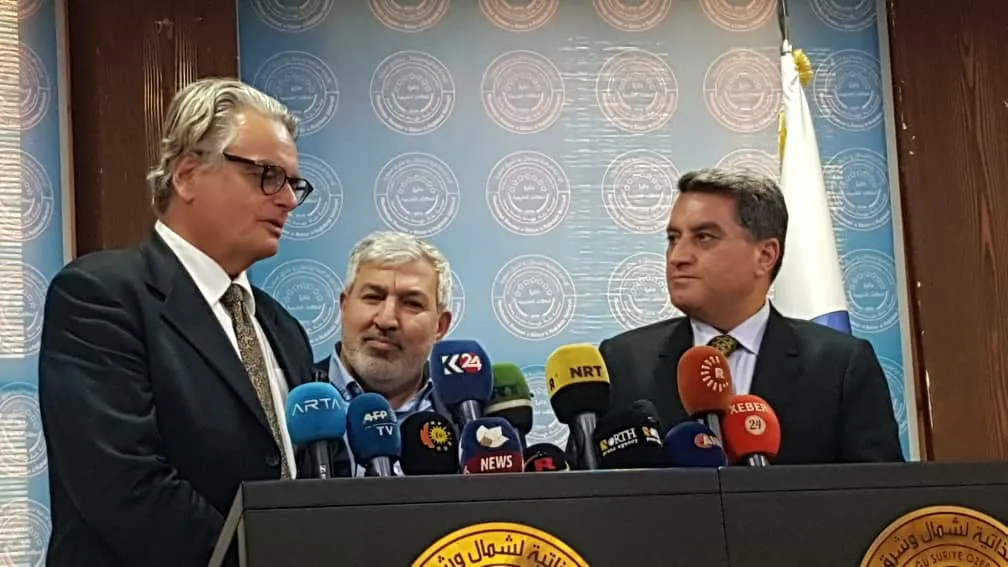 Civîna şandeya Siwêdê û Daîreya Têkiliyên Derve bi dawî bû