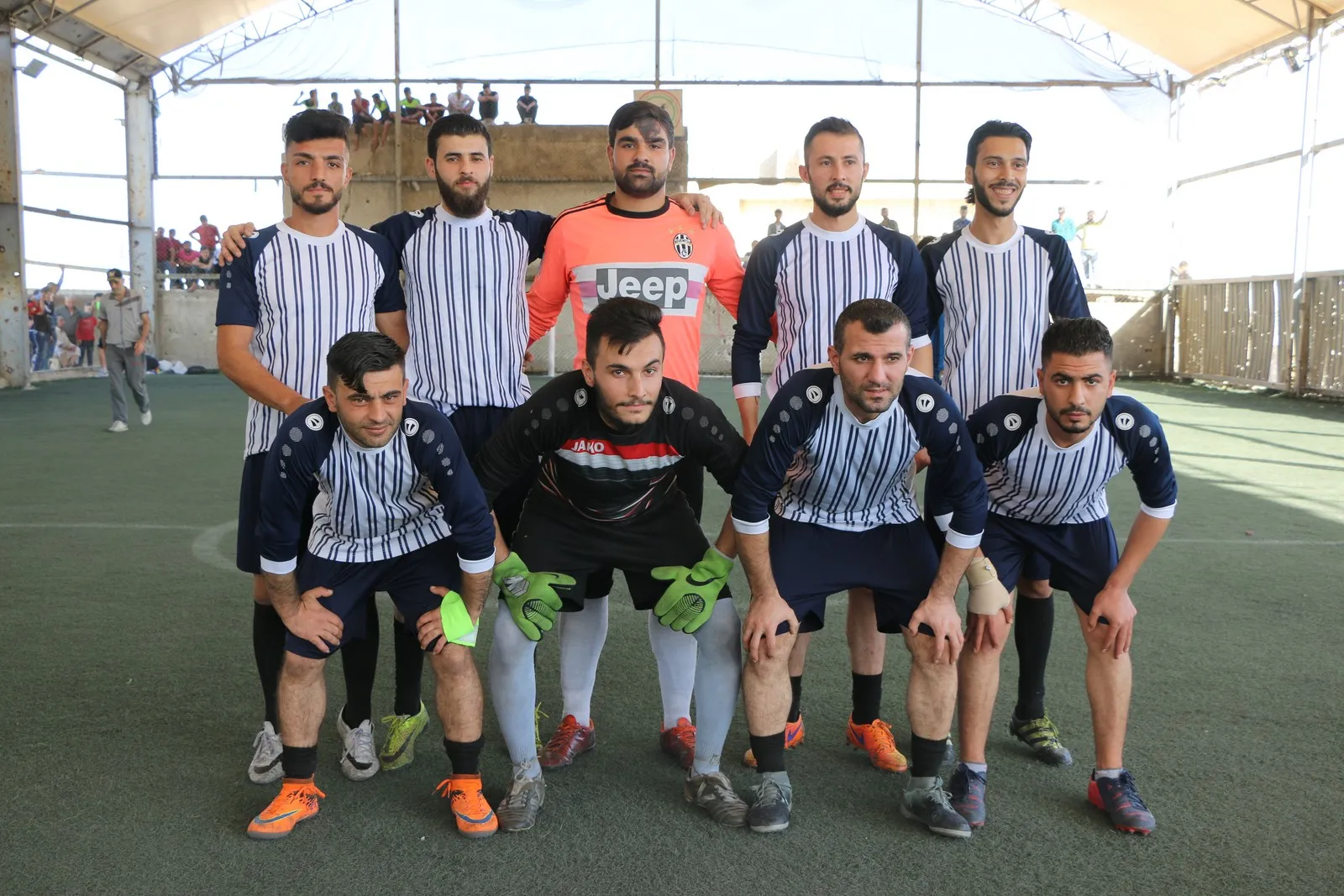 Belediyet Rîcal (5-3) Hulok têk bir û bû şampiyona taxa Şêxmeqsûdê