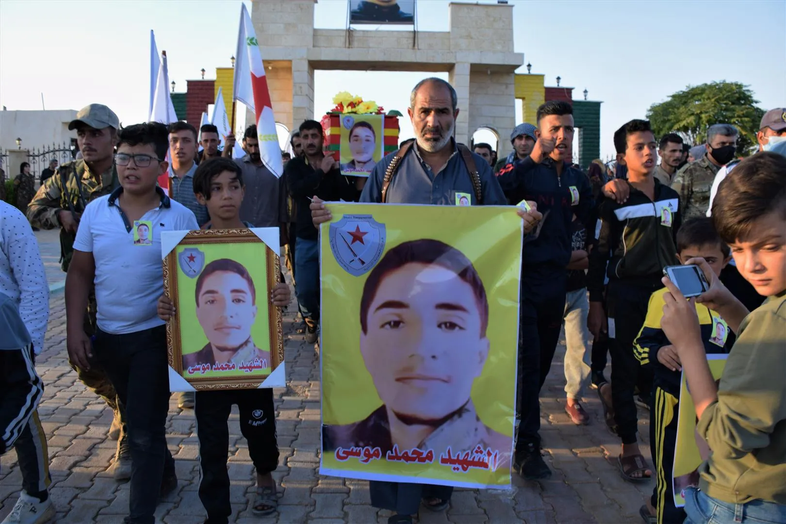 Şehîd Mûsa li Hesekê hate veşartin