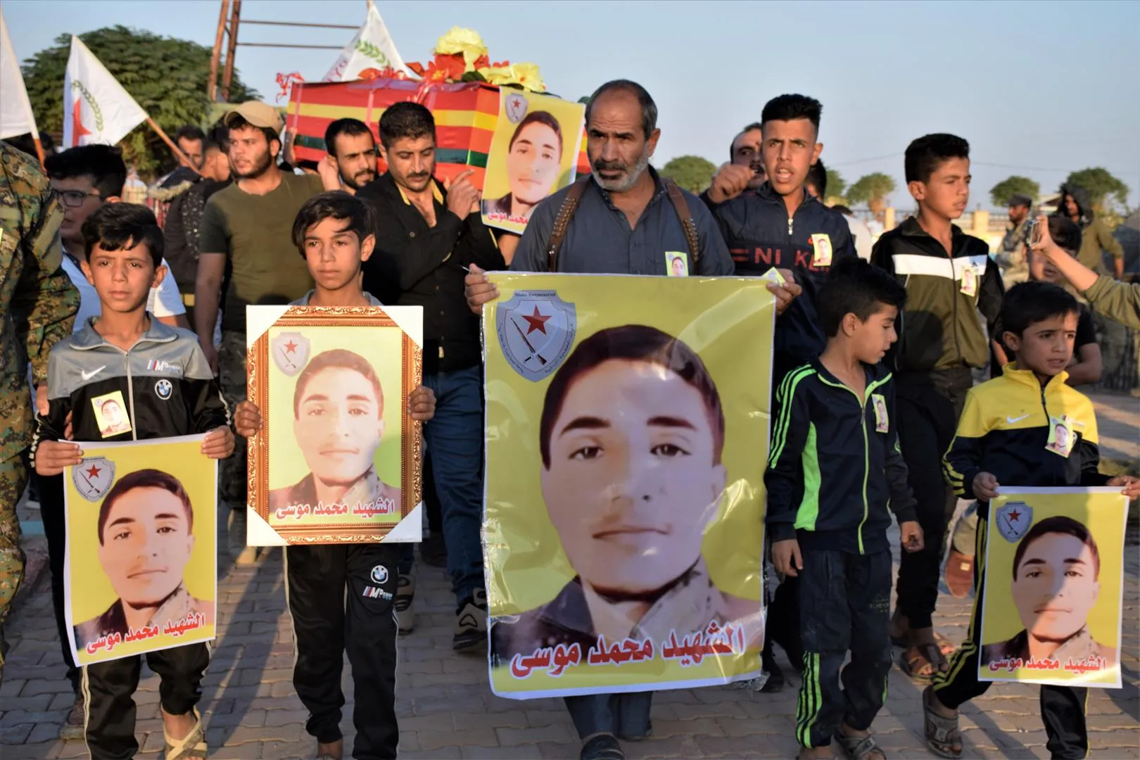 Şehîd Mûsa li Hesekê hate veşartin
