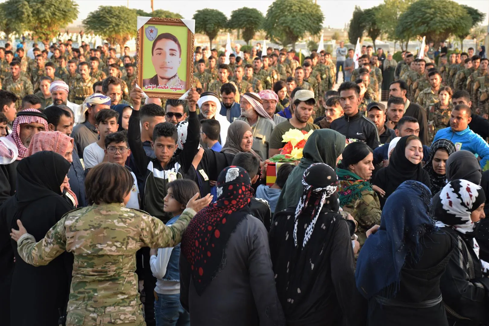 Şehîd Mûsa li Hesekê hate veşartin