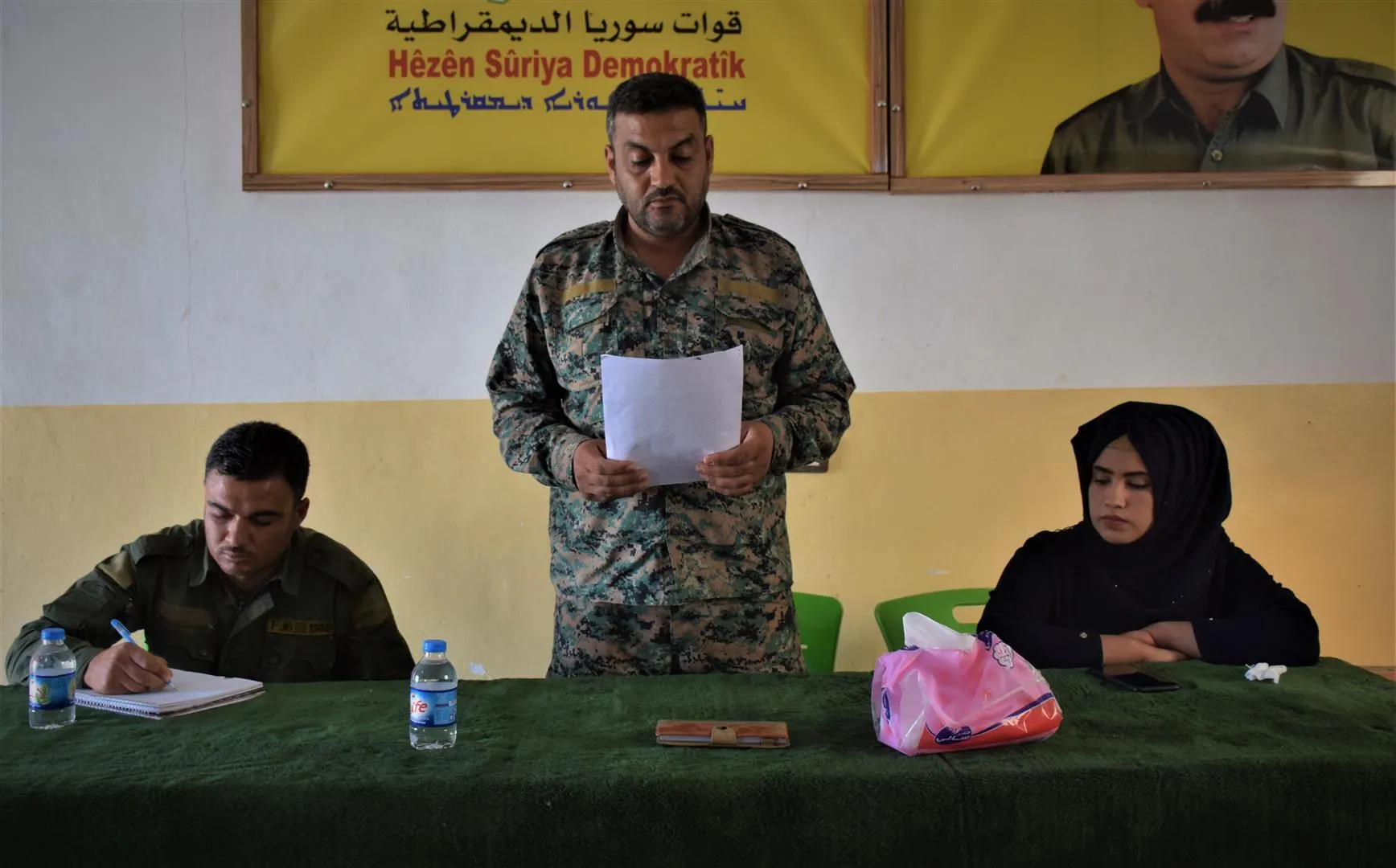 QSD bi rûspiyên Holê re civiya