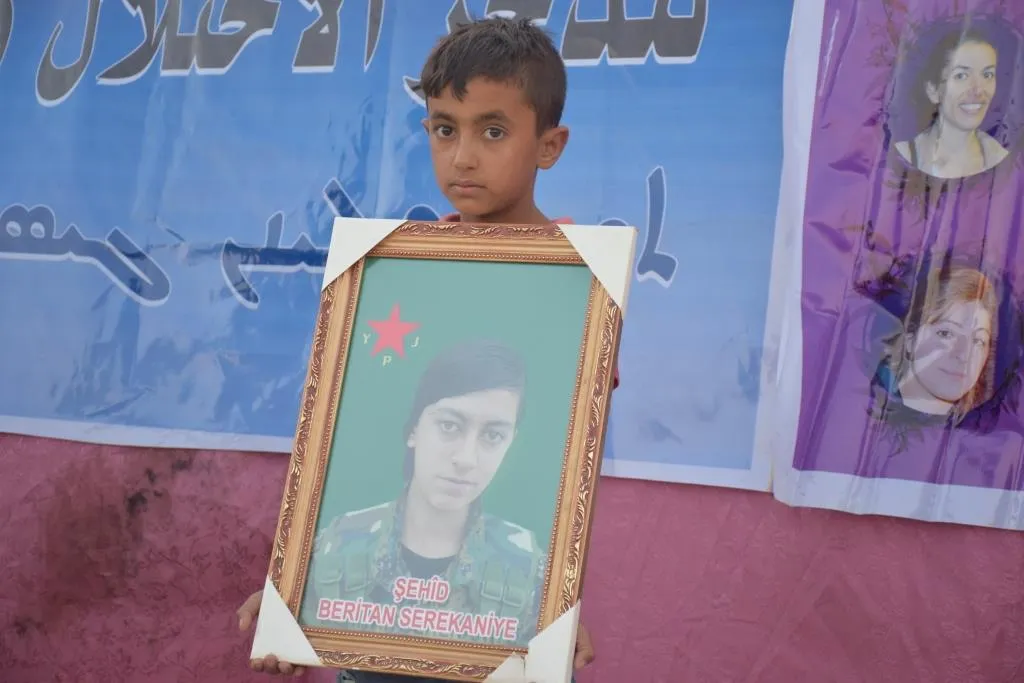 Ji bo salvegera Berxwedana Rûmetê çalakiyek li kampa Waşûkanî hate lidarxistin