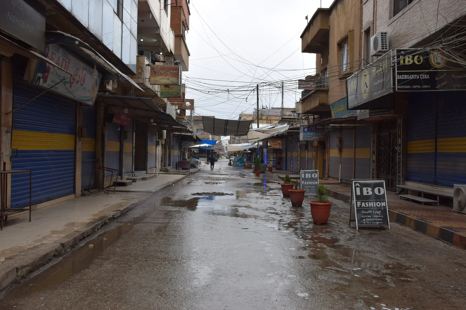 Li Qamişloyê sazî têne dezenfektekirin