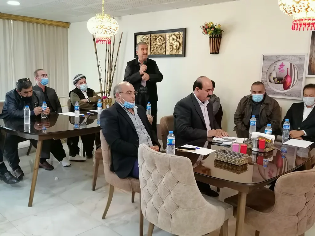 KNK li Başûr bi rûspî û rewşenbîrên herêma Raperînê re civiya
