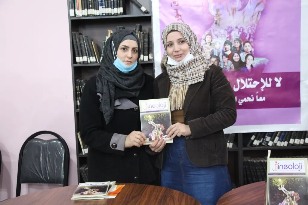 Li Minbicê yekemîn kovara “Jineolojî” bi zimanê erebî derket