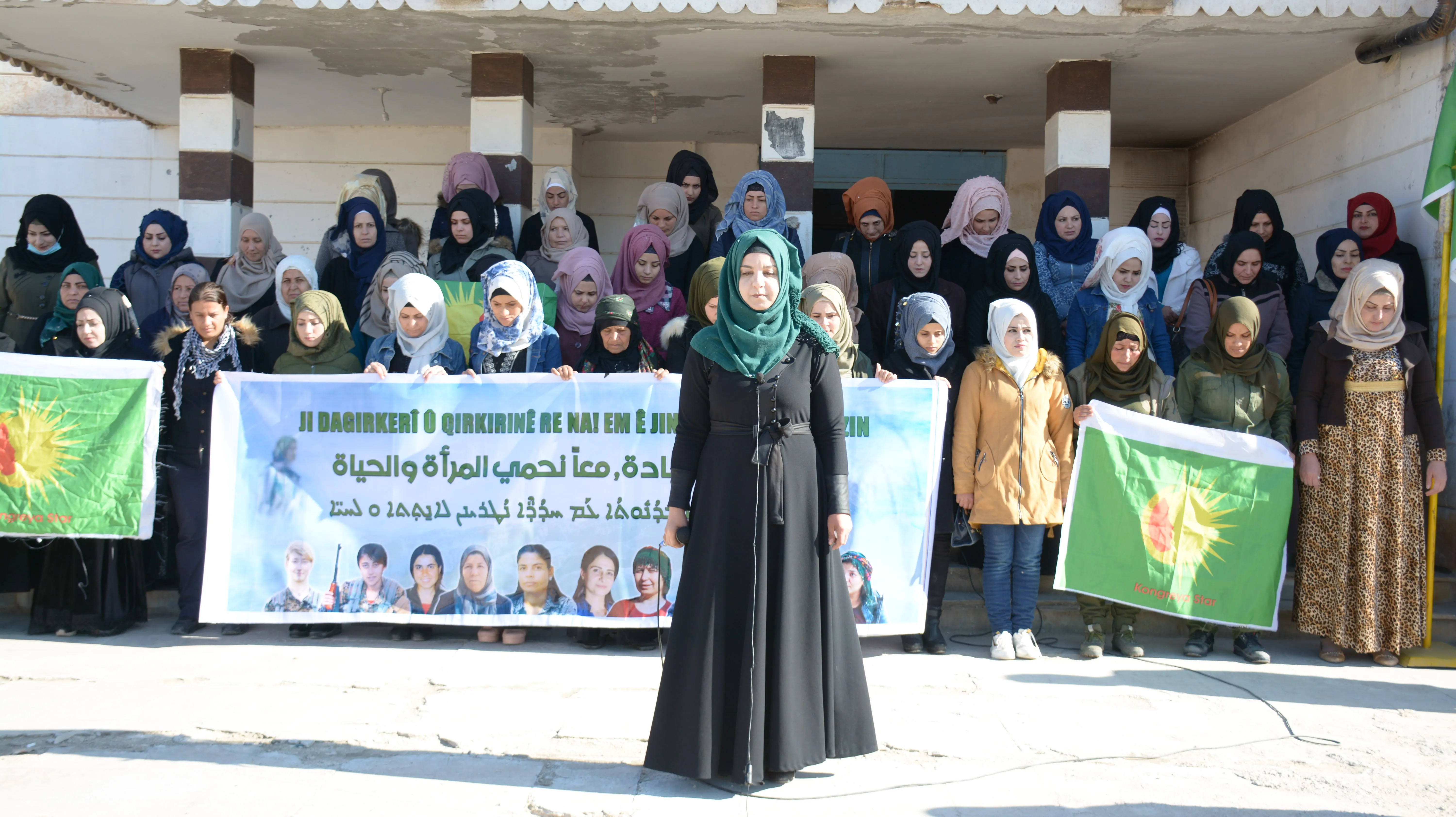 Li Şehba, Heleb û Şedadê bi boneya 25’ê Mijdarê çalakî hatin lidarxistin