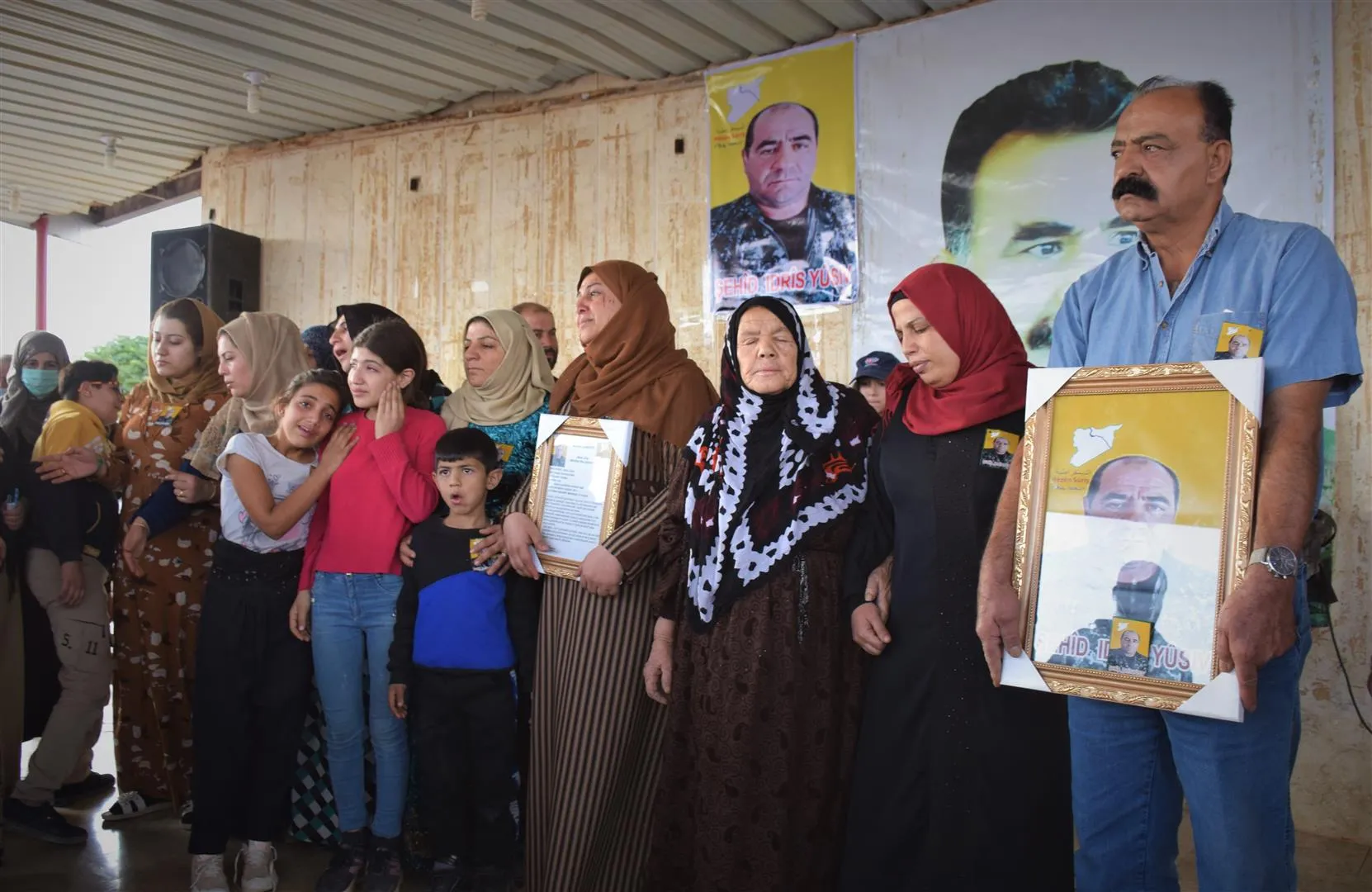 Şehîdê QSD'ê Emîn li Hesekê hate veşartin
