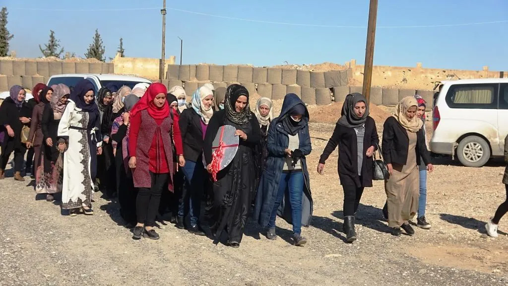 Li Reqa û Tebqayê çalakiyên 25'ê Mijdarê