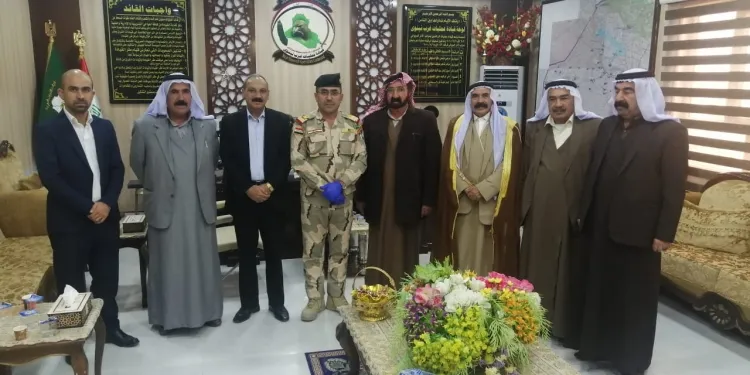 ​​​​​​​Şandeya Şengalê bi berpirsên leşkerî yên Iraqê re civiya