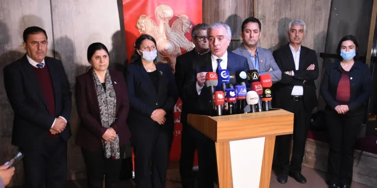 KNK’ê encama civînên xwe yên li gel partî û pêkhateyên Başûr eşkere kir