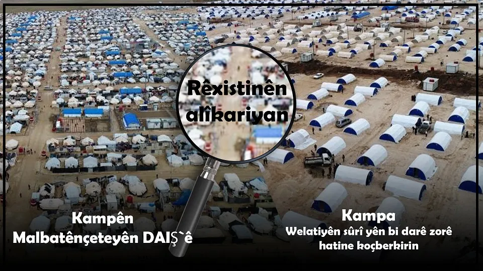 Polîtîkaya NY'yê ya bo koçberên Bakur Rojhilatê Sûriyê durûyî ye