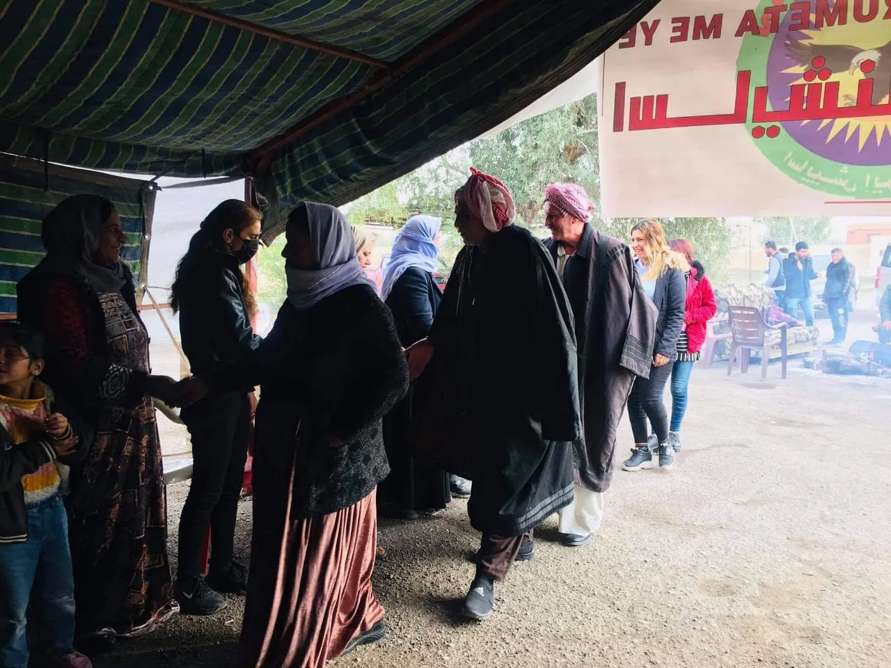 ​​​​​​​Şêniyên Şengalê di roja 22`yan de çalakiya xwe didomînin