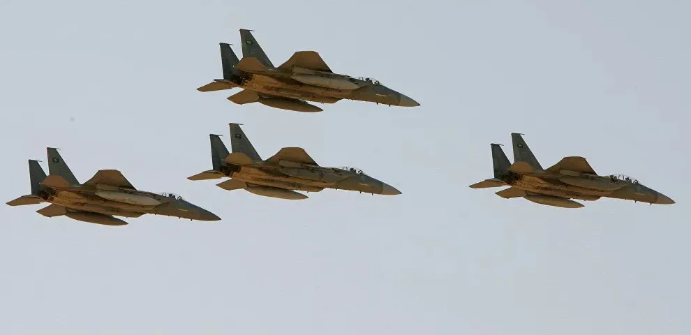 Koalîsyona Erebî nuqteyên Hûsiyan bombebaran kirin