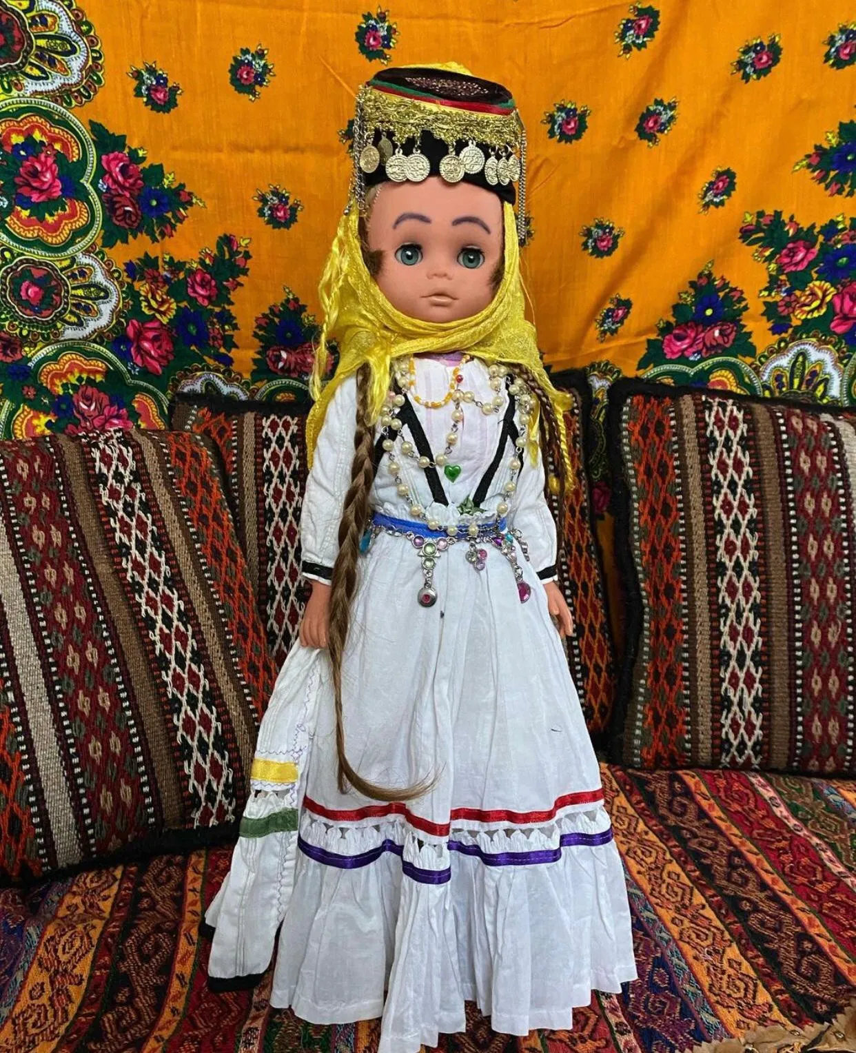 `Hewl didim ji cîhanê re cilûbergên jinên Kurd ên li çiyayên Kurdistanê xuya bikim`