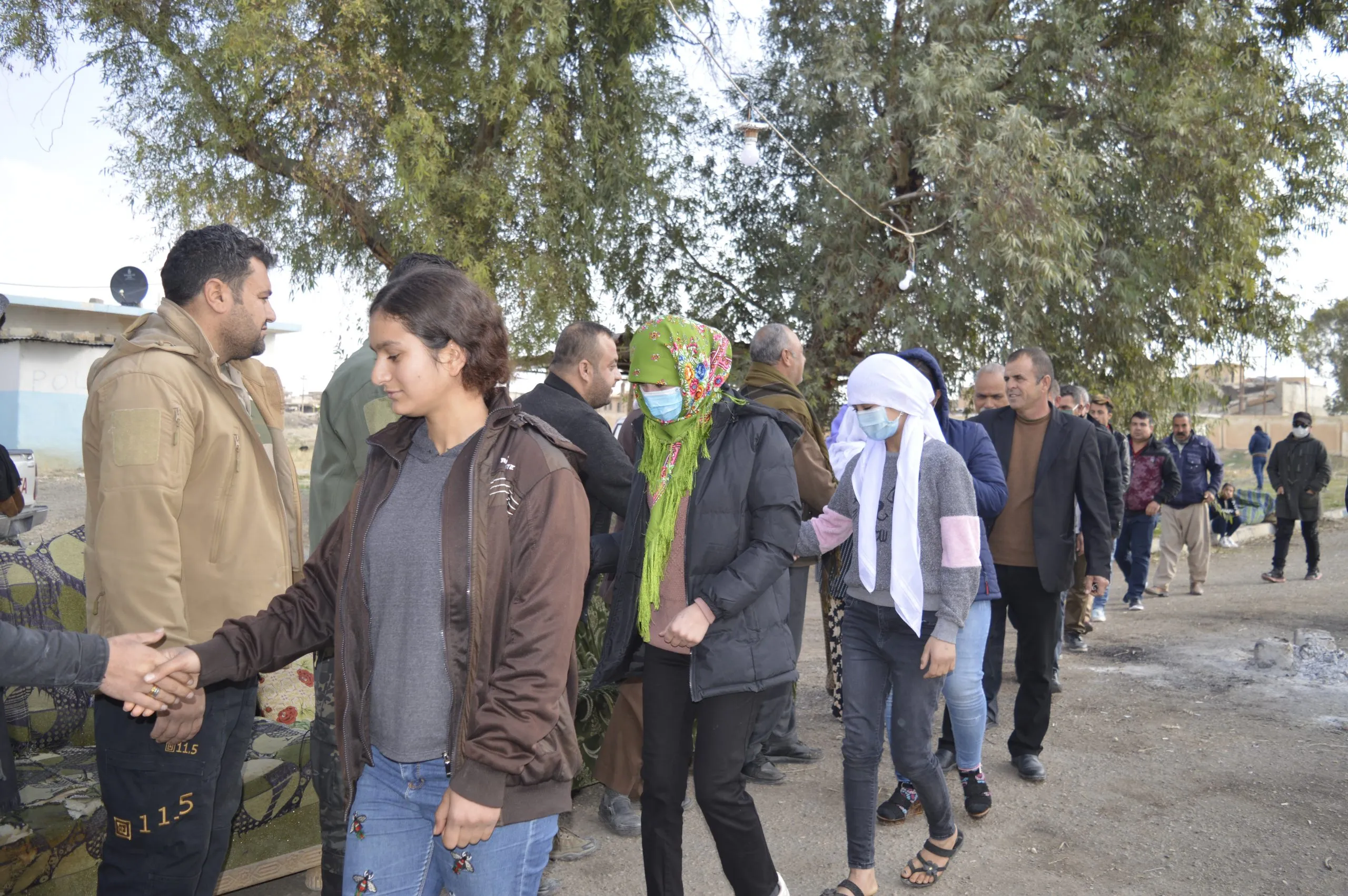 ​​​​​​​Çalakiya gelê Şengalê ya destekkirina Asayîşa Êzidxanê didome
