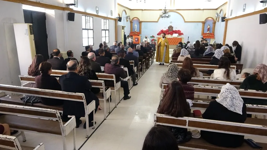 Xiristiyanên Bakur û Rojhilatê Sûriyê rojbûna Îsa Mesîh pîroz kir