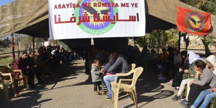 li Şengalê çalakiya “Em hemû Asayîş in” di roja 4`an de ye