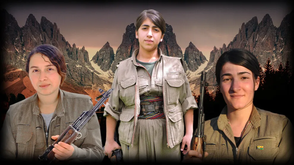 HPG'ê nasnameya 3 şehîdên ku li Zapê şehîd bûbûn eşkere kir
