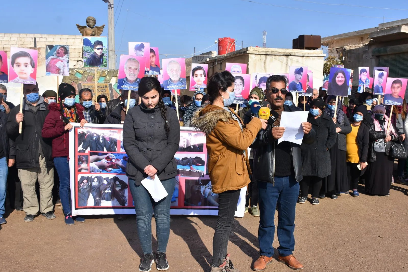 Meclisa Kantona Efrînê bi daxuyaniyekê banga cezakirina kujerên zarokên Til Rifetê kirin